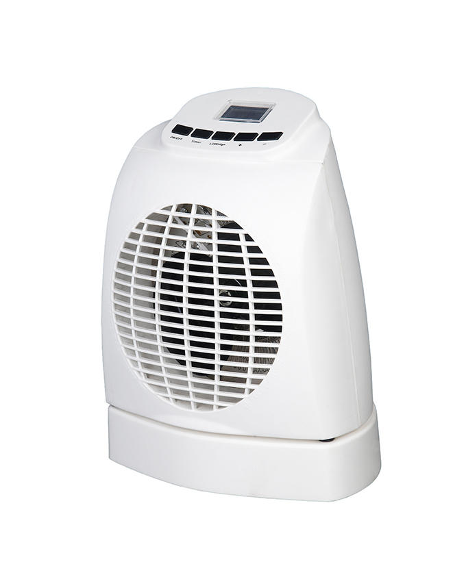 Mini termoventilatore con termostato regolabile